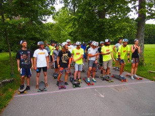 PUSHA! Long Distance Skateboarding Marathon - Milano 2016